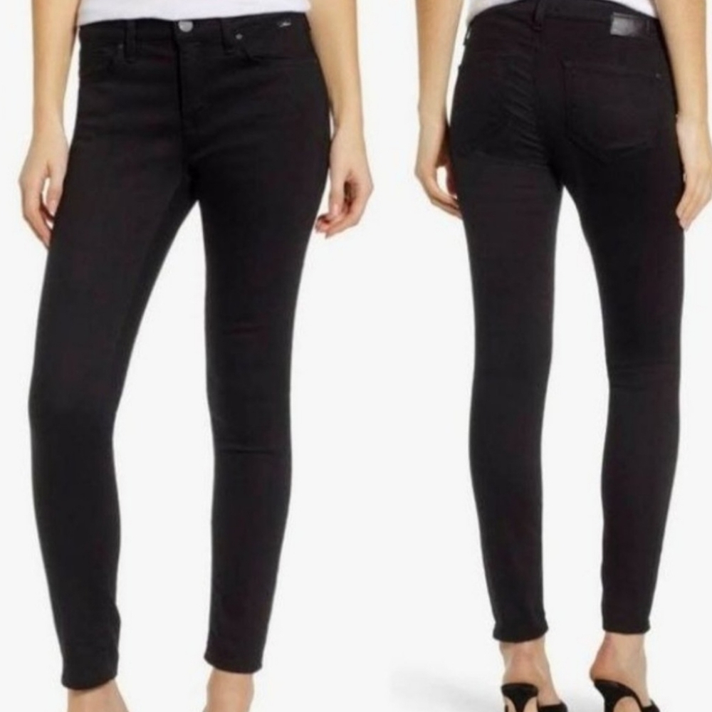 Mavi Adriana Ankle Super Skinny Unfinished Hem in Grey sz 30 MSRP $98 NEW W-323